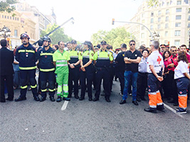 FCC attends acts of tribute to the victims of the attacks