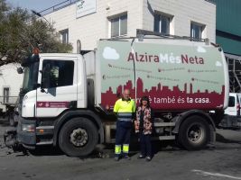 El Ayuntamiento de Alcira (Valencia), felicita a dos trabajadores de FCC Medio Ambiente por su  actuación ante un caso de agresión sexual en la Muntanyeta