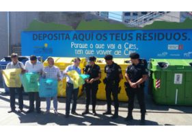 Vigo City Council and FCC start a recycling campaign in the Cíes Islands