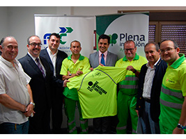 The FCC Medio Ambiente branch in Aragón, Rioja and Soria y Plena Inclusión Aragón sign a collaboration agreement