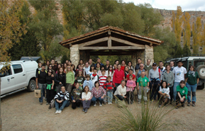 Empleados de FCC participan en una jornada de reforestación en Montejo de la Vega (Segovia)