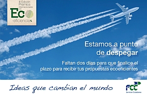 Tan solo quedan dos días para participar en la III edición de los Premios Internacionales a la Eco-eficiencia