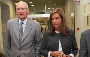 El director del centro Esther Koplowitz, presidente del Consejo Asesor del Ministerio de Sanidad