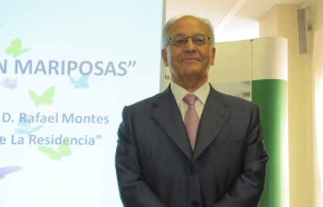 Rafael Montes inaugurates third season of Friday lectures at Nuestra Casa retirement home in Villalba