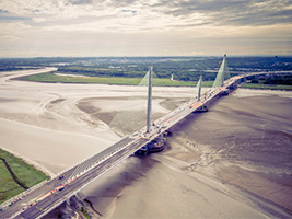 FCC finaliza el puente de Mersey en Reino Unido
