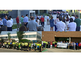 FCC has taken part in the minute of silence for the terrorist attack in Barcelona