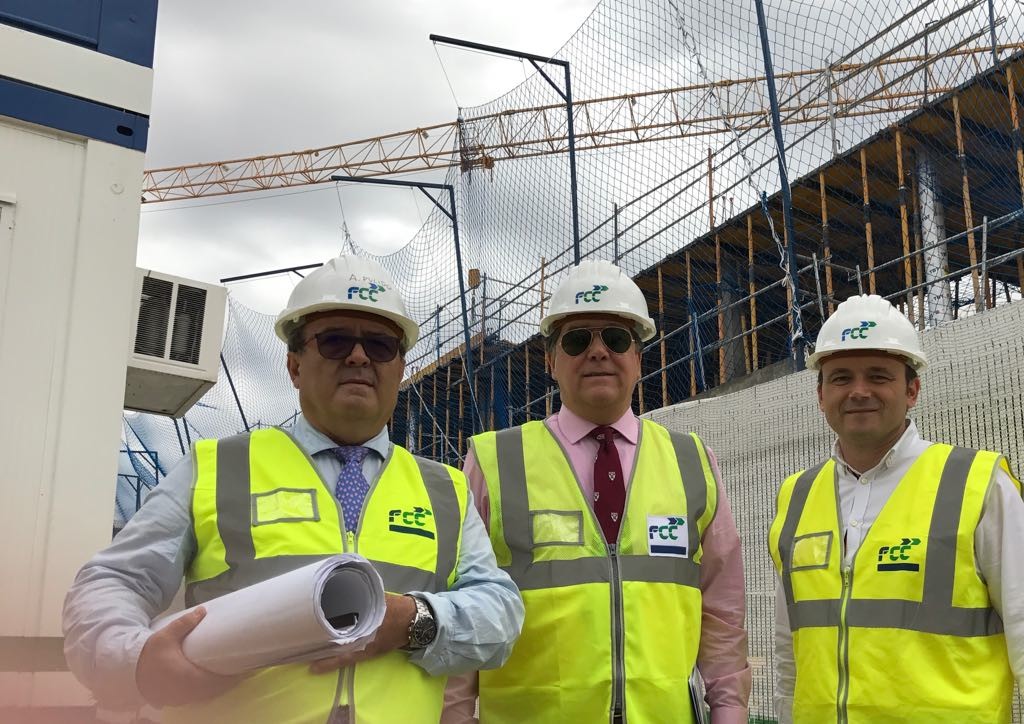 Carlos M. Jarque visita las obras del Nuevo Tres Cantos (Madrid)