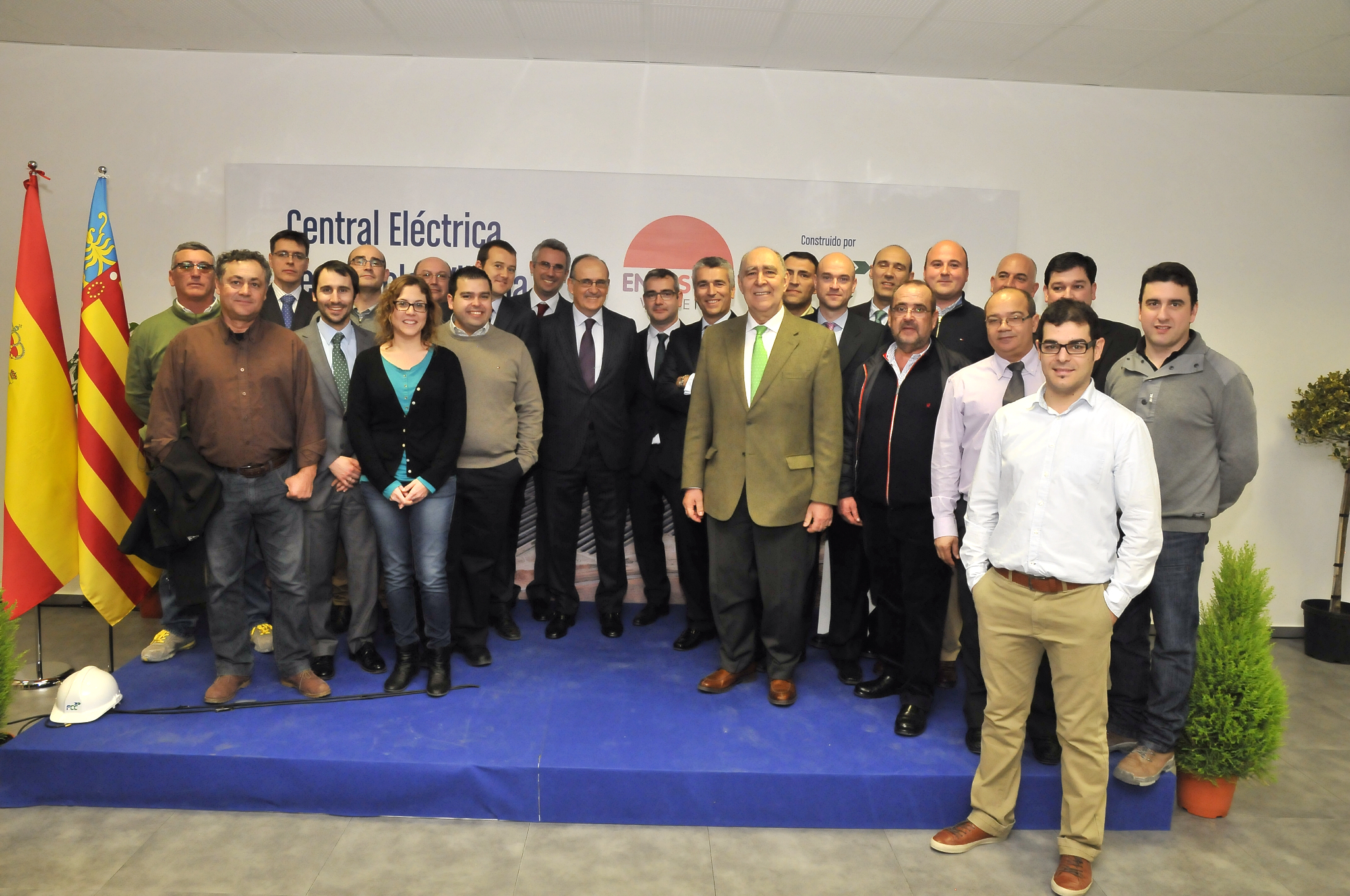 President of Valencia Regional Government inaugurates Villena termosolar plant