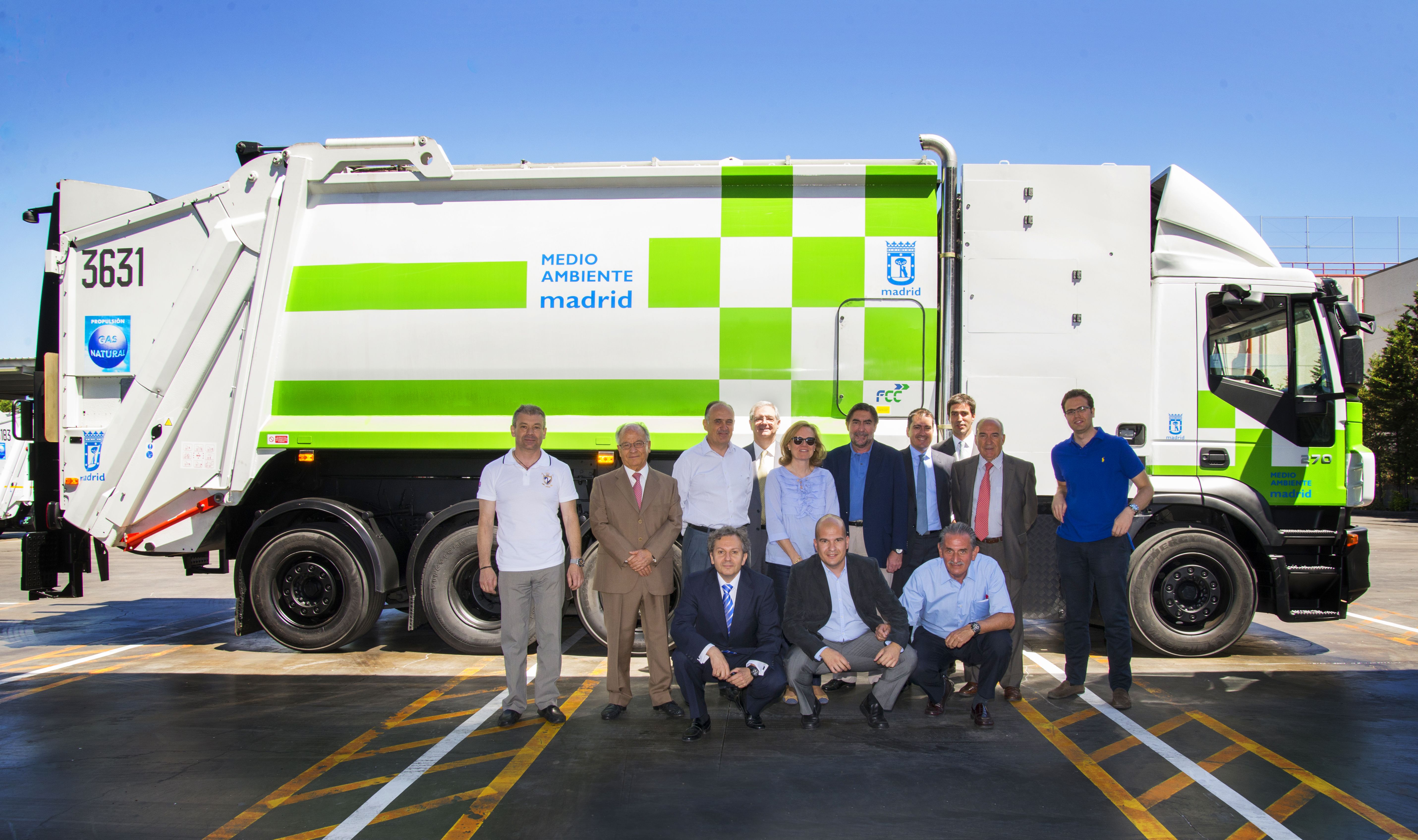 Juan Béjar visita las instalaciones gestionadas por la Delegación de Madrid de FCC Medio Ambiente