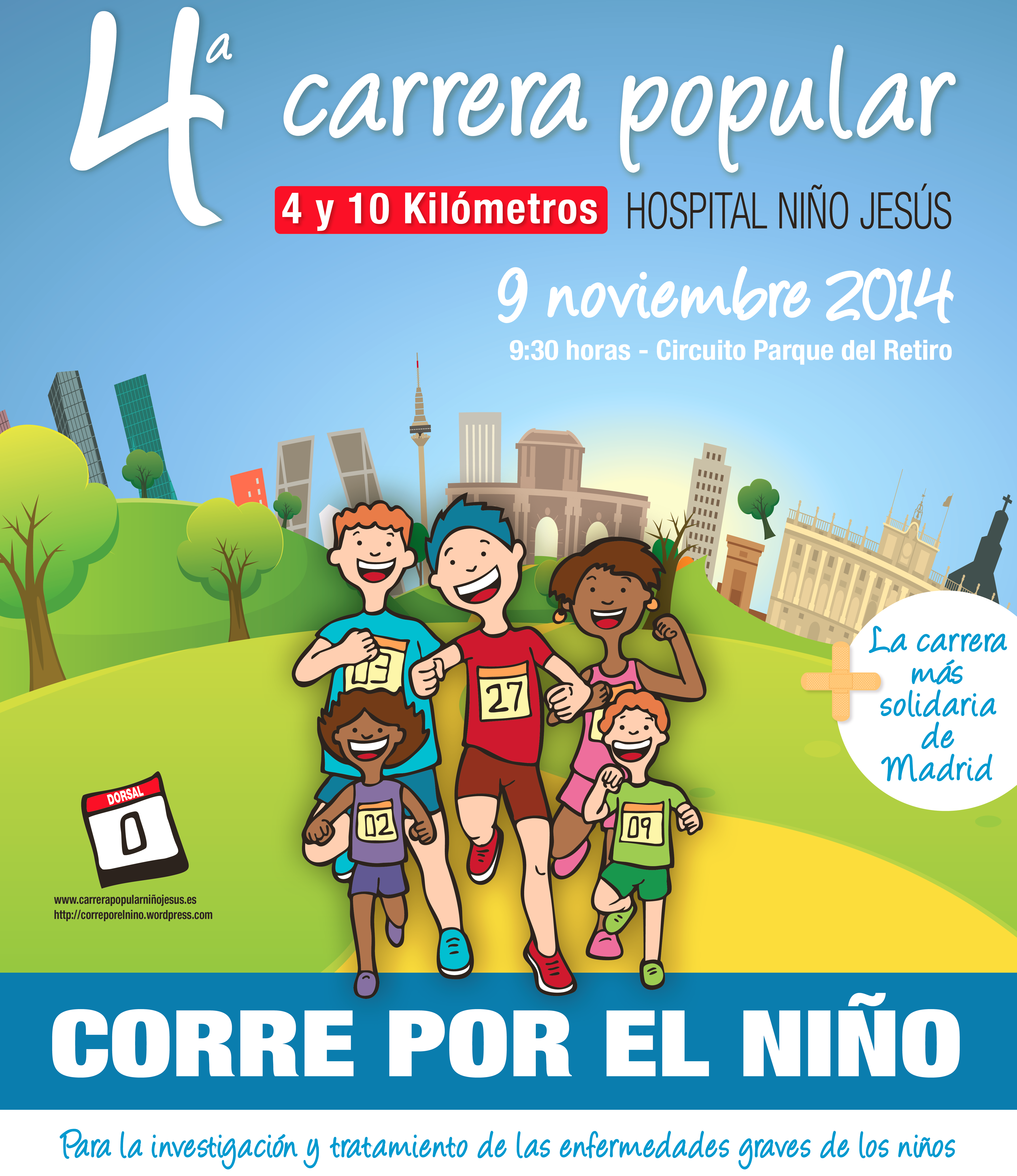 Participa en la 4ª edición de la carrera solidaria Corre por el Niño a través de la Red Social del Deporte de FCC