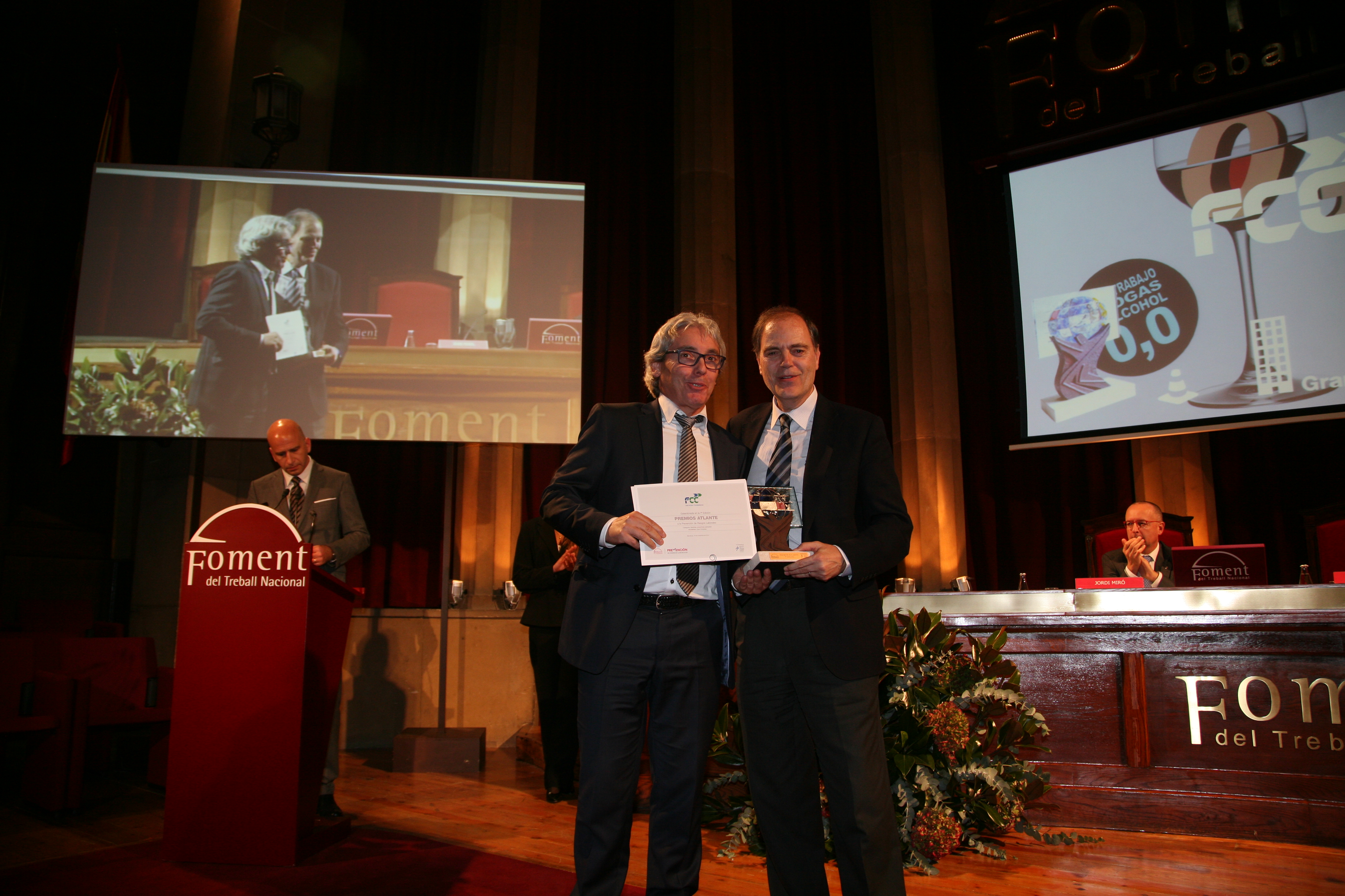 La Delegación de Catalunya II galardonada en los Premios Atlante de Prevención de Riesgos Laborales
