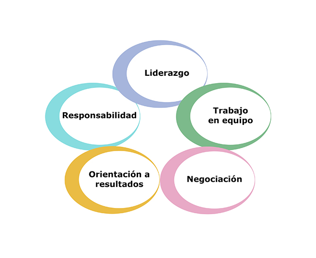 Liderazgo, Responsabilidad, Trabajo en equipo, Orientación a resultados y Negociación son las 5 competencias del Grupo FCC<br />