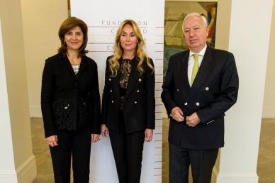 Esther Alcocer Koplowitz asiste, en Bogotá, a la presentación de la Fundación Consejo España-Colombia<br />