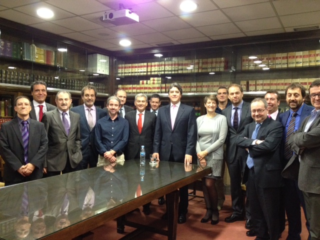 Carlos M. Jarque se reúne en Barcelona con los directivos y la plantilla de FCC para analizar los proyectos en Cataluña