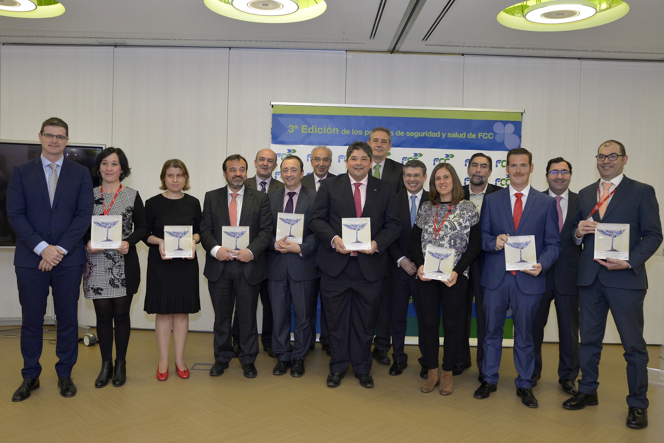 FCC entrega los premios de Seguridad y Salud 2016
