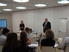 FCC gives an employment workshop in the Las Tablas corporate head office