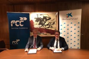 FCC Environment and "la Caixa" foundation join to promote the social-labour inclusion of people at risk of exclusion