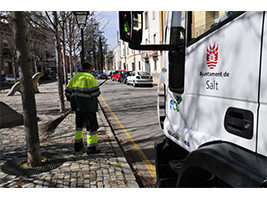 FCC Medio Ambiente adjudicataria de la gestión de residuos y limpieza viaria del municipio de Salt (Girona)