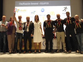 FCC employees, awarded in the second edition of the eHealth Challenge, the largest charity Olympiad between companies