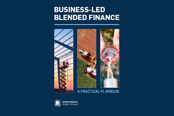 FCC Construcción is contributing, through its DigiChecks project, to the report Business-Led Blended Finance: A Practical Playbook