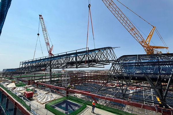 FCC Construcción avanza en la construcción del Pabellón 0 de Fira de Barcelona