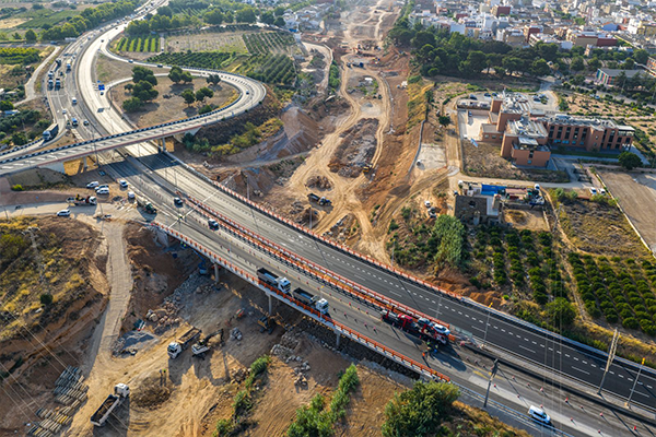 FCC Construcción finaliza, en tiempo récord, las carreteras CV-33 y CV-36 arrasada por la DANA de 2024