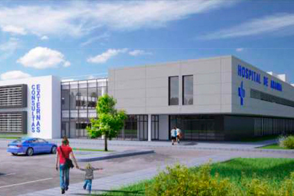FCC Construcción gana el contrato de construcción del nuevo Hospital de Aranda (Burgos)