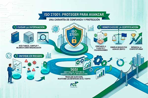 ISO 27001: proteger para avanzar una garantía de confianza y protección
