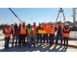 El Consorcio FAST finaliza los trabajos de montaje de la estructura prefabricada depot Línea 5 Metro de Riad (Arabia Saudí)