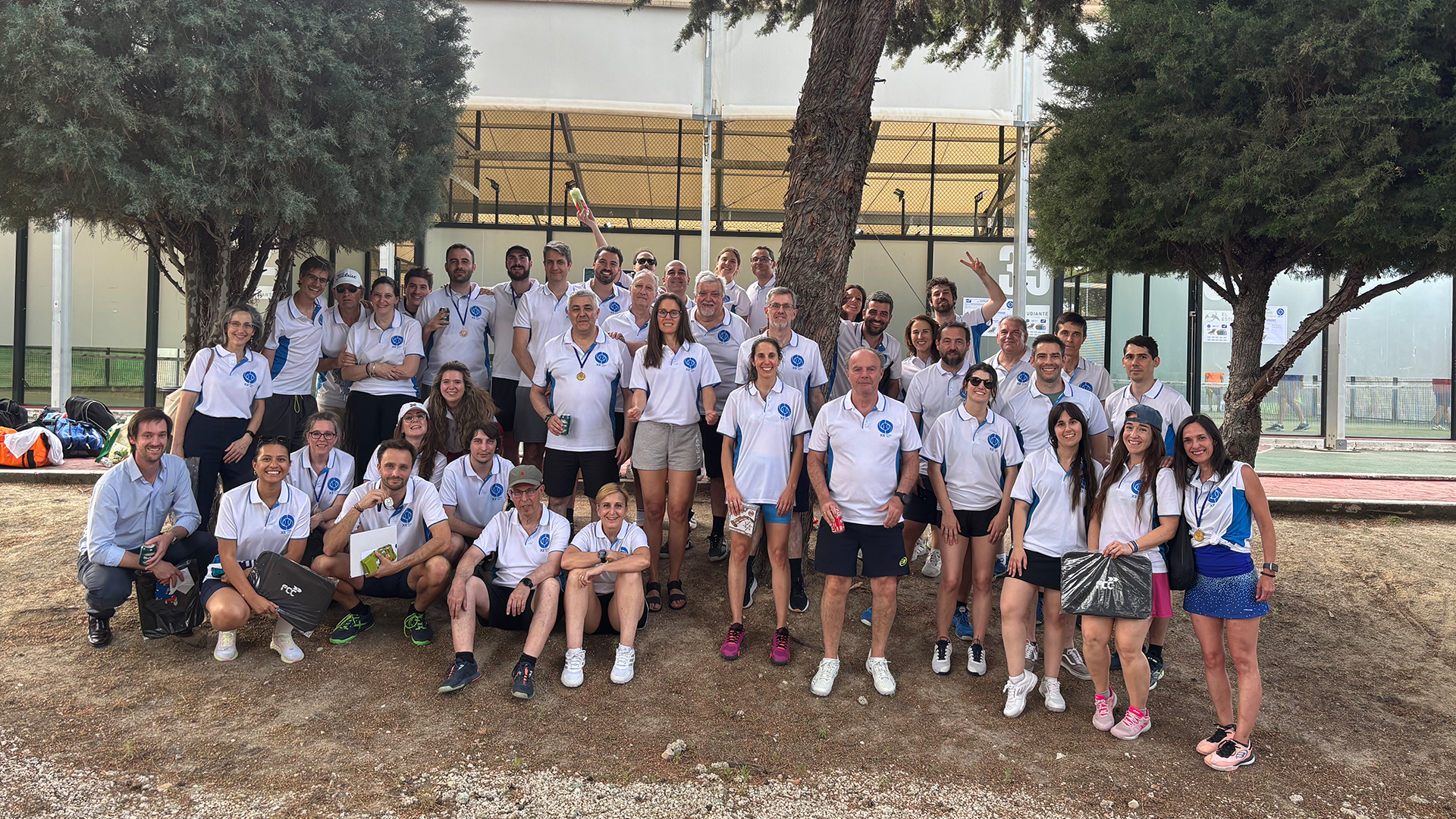 FCC Construcción's Technical Services hold the XII Paddle Tennis Tournaments