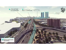 FCC Construcción gana la remodelación del Nudo Norte