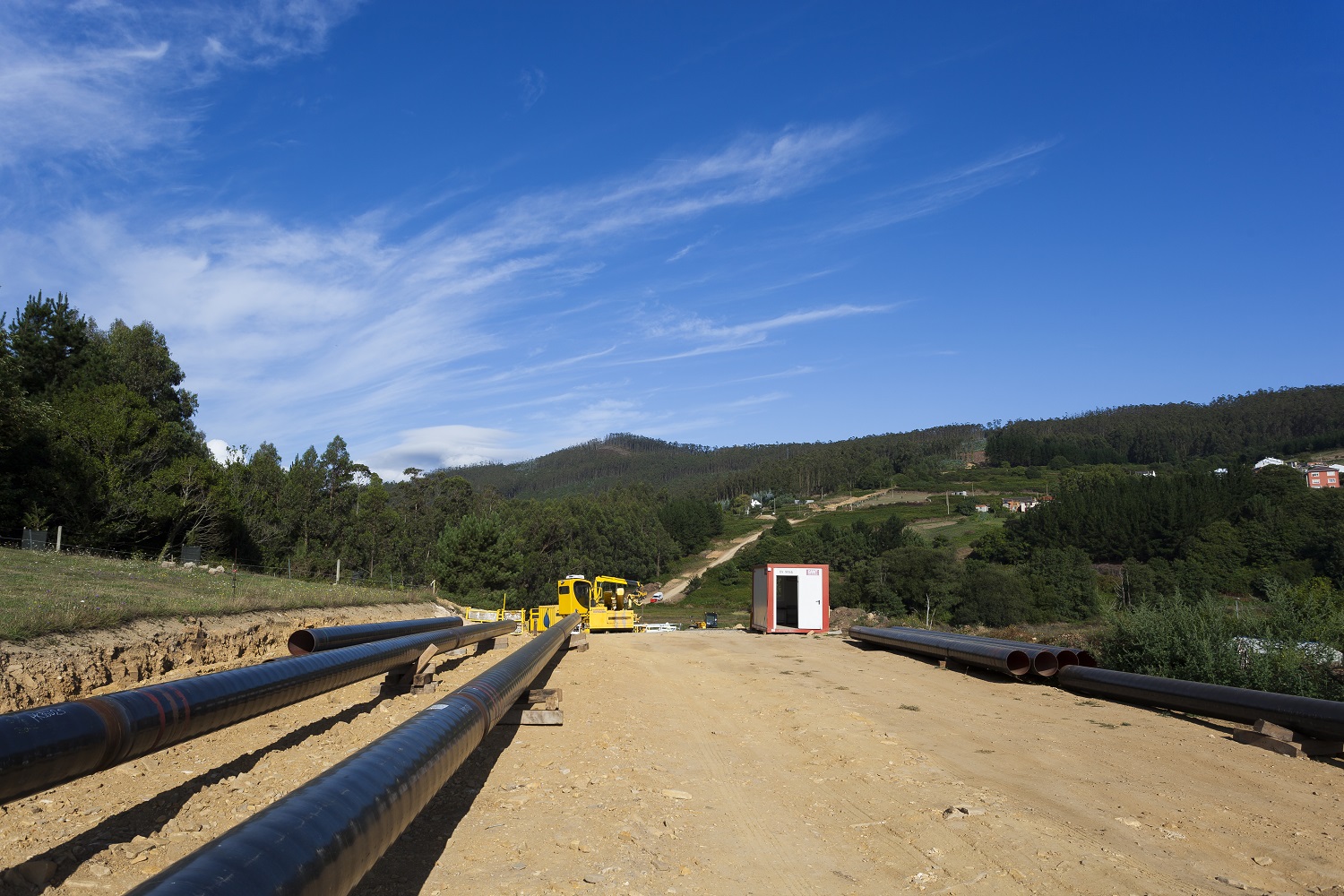 FCC Industrial completes construction of the Mariña-Lucense Pipeline