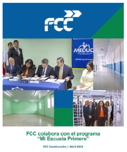 FCC Construcción publishes a new issue of the Central America Bulletin