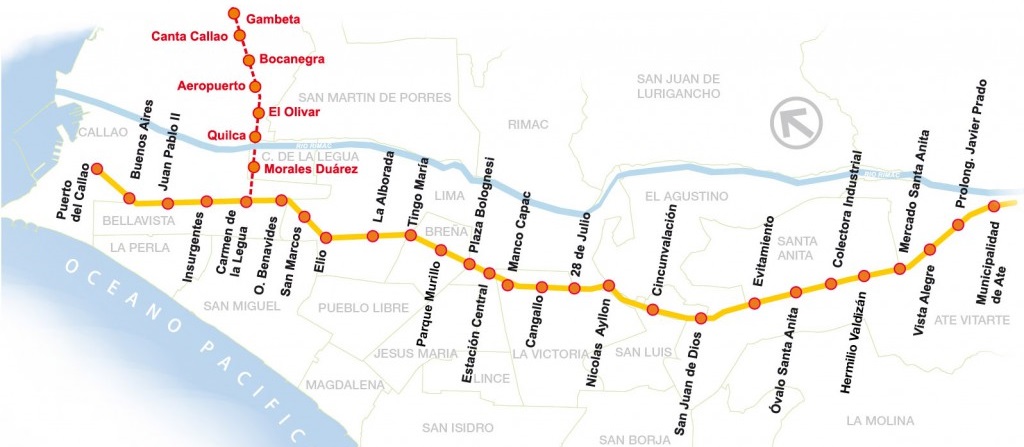 FCC y ACS cierran la financiación de la Línea 2 del metro de Lima por casi 1.800 millones