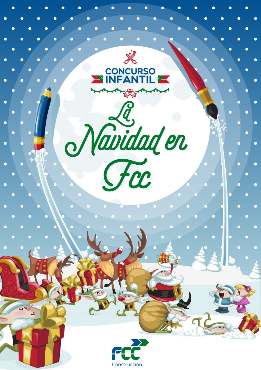 El certamen de dibujo infantil “La Navidad en FCC” concluirá hoy con una gran participación
