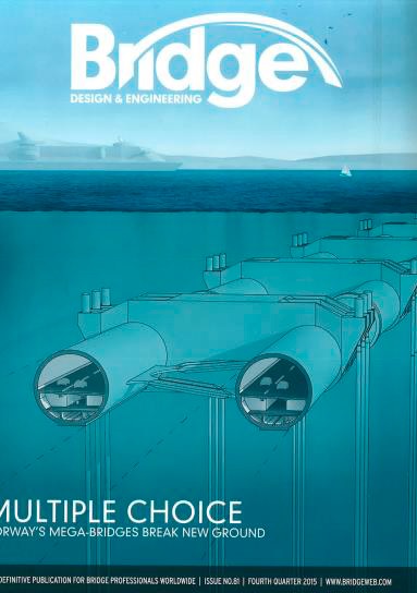 La revista Bridge publica en su último número de 2015 un reportaje sobre el puente de Mersey
