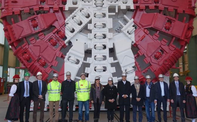 Las tuneladoras de la línea 2 del Metro de Lima ya están preparadas para comenzar su viaje a Perú