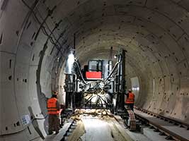 FCC avanza en la instalación de vía en el metro de Riad
