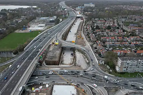 FCC Construcción consigue el primer certificado de finalización parcial del proyecto de ampliación de la autopista A-9 (Países Bajos)