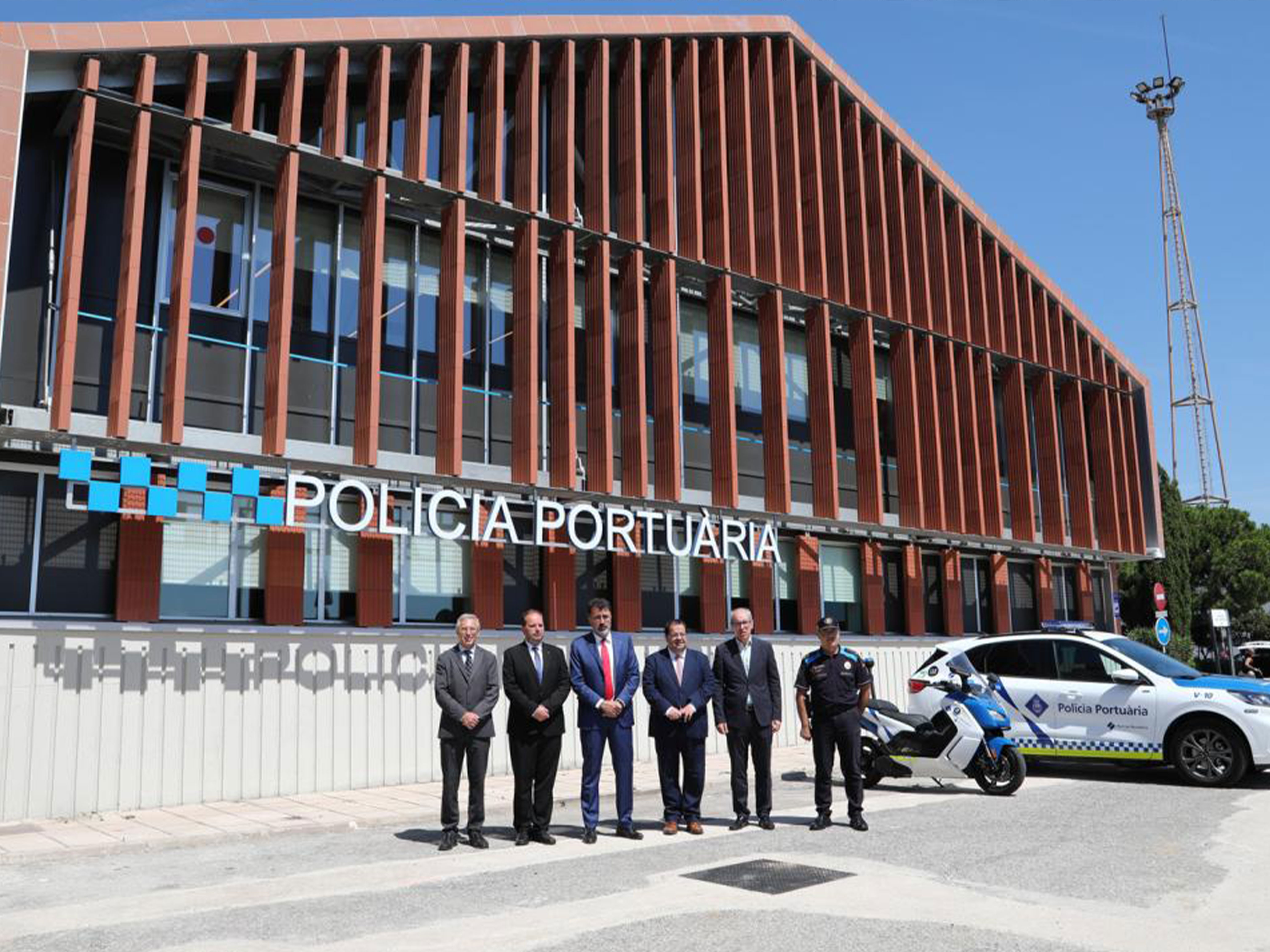 FCC Construcción finaliza el nuevo edificio de la Policía Portuaria (Puerto Barcelona)