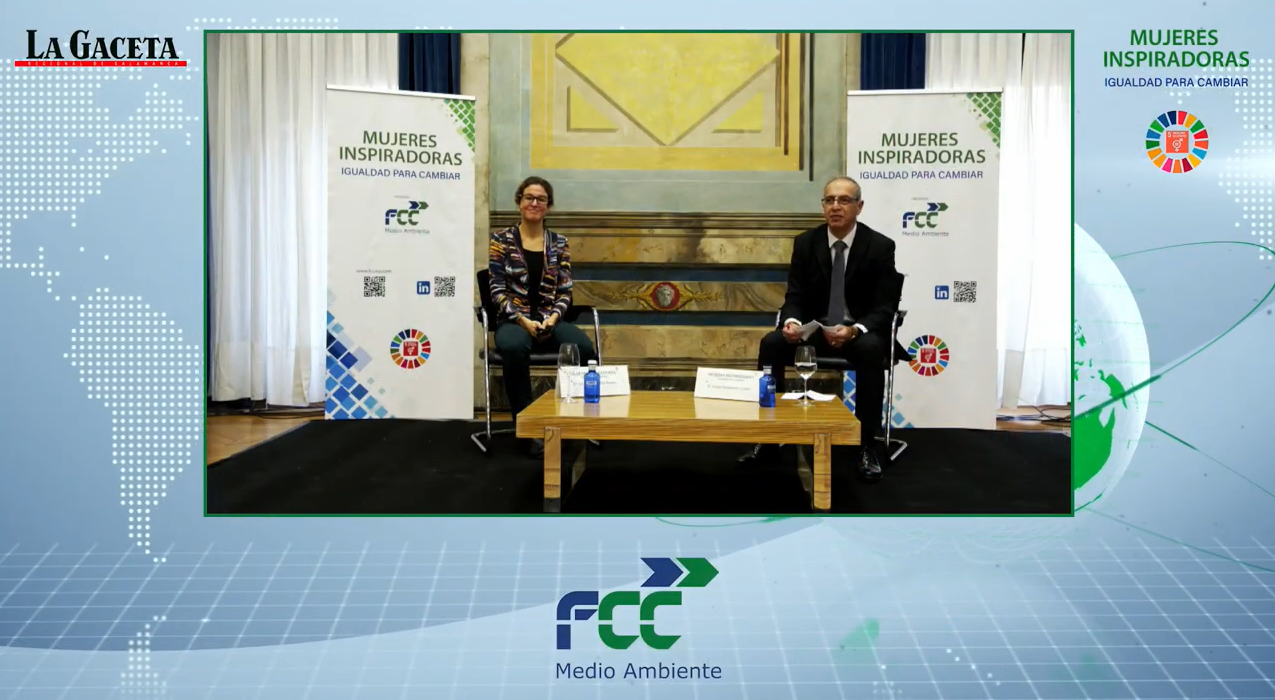 <p>Mujeres Inspiradoras. Igualdad para Cambiar. "Una Doctora entre Bambalinas". FCC Medio Ambiente</p>